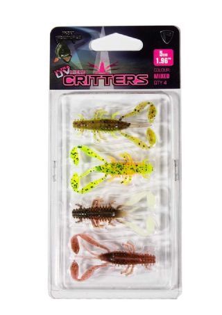 Fox Rage UV Critter Mixed Colour Pack  - 
